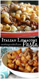 Lumaconi Pasta With Sweet Italian Sausage Recipe Sweet Italian Sausage Lumaconi Italian Sausage