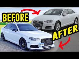 Building An Audi A4 B9 In 10 Minutes Like Throtl Youtube In 2020 Audi A4 Audi 2017 Audi A4