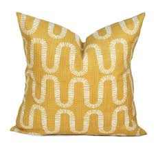 The pattern of these pillow cases is of my own design. Mustard Yellow Accent Pillows Novocom Top