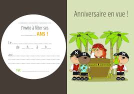 Carte D Invitation Anniversaire Gratuite Invitations De Cartes Pirate Invitations Printable Invitations Invitations
