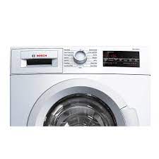 Bosch 300 Series 24 In 2 2 Cu Ft 240 Volt White High Efficiency Front Load Compact Washer Energy Star Wat28400uc The Home Depot