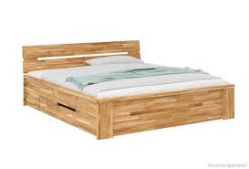 Brimnes bett schwarz mit schubladengabrielesehr schönes bett mit unglaublich viel stauraum in den 4 schubladen. Massivholzbett Anton Wildeiche Massivholz Bett Natur Schubladen 140x200 Cm Kaufen Matches21
