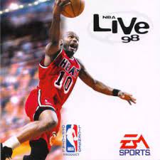 Released back in 1997, this game is based on the national basketball association. Nba Live 98 Cover