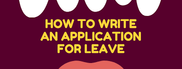 Meditation is a process of letting go. How To Write An Application For Leave For School Office How To Wiki