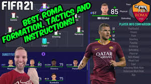 The largest fifa 21 player database there is: Best Roma Formation Tactics And Instructions Fifa 21 Tutorial Youtube