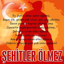 Şehitler i̇çin okunacak dua ey kainatı yoktan var eden, her şeyi emrimize yar eden ulu allah! Sehitler Haftasi Sozleri Kalbimcity Net