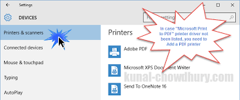 Manually install the pdf printer click start > control panel > devices and printers. Here S How To Add Microsoft Print To Pdf Printer Driver In Windows 10