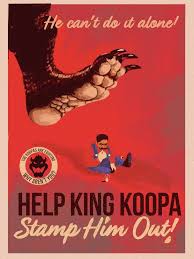 Pin By Jesus De La O On V King Koopa Stamp Mario