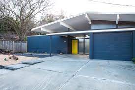 Should it be the same color as the house or the same color as the main door, etc.? Eichler Paint Colors Eichler Stains Mid Century Modern Home Paint Tips Mid Century Modern Interior Designer Portfolio