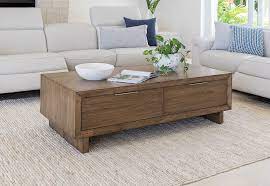 Betty fabric 6 seater corner lounge suite suites furniture. Light Walnut Sorvino 2 Drawer Coffee Table Amart Furniture