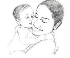 Now apply that to everything in life. Baby And Mother Pencil Drawing Novocom Top