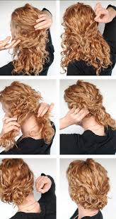 Hairstyles for curly hair then look like a mirage, especially the more elaborate ones. Cute Easy Hairstyles For Curly Hair Step By Step Novocom Top