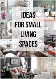 Inspiration and ideas on how to decorate your space to look stylish and maximize storage. Ideas For Small Living Spaces