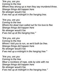 If We Met At Midnight In The Hanging Tree Are You Coming To The Tree Sheet Music Google Search Hunger Games Hunger Games Fandom Hunger Games Trilogy