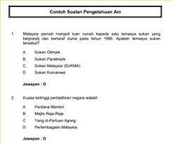 Sudah tentu anda berada dalam keadaan terbaik untuk menjawab peperiksaan yang bakal dijadualkan nanti. Soalan Pengetahuan Am Dan Jawapan Kecemasan U