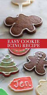 This Easy Cookie Icing Recipe That Hardens Is Foolproof Beautiful Cookies Without Special Ingredien In 2020 Cookie Icing Recipe Easy Cookies Sugar Cookie Icing Recipe