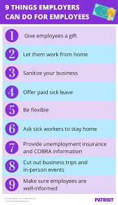 The sick note thing should be illegal for wasting public resources (doctors offices and the cashier at the shop is talking up close and handling the money of many potentially sick people, becoming a my employer stopped asking for a note after everyone's doctors kept forcing them to stay home for a. 9 Things You Can Do For Employees During The Coronavirus