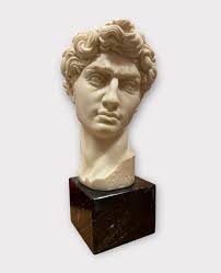 Gino Ruggeri Bust of King David Sculpture