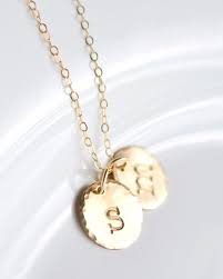 Wear This Gold Initial Necklace With Your Own Initial Or It Makes A Great Mom Necklace Or Grandm Initial Necklace Gold Initial Necklace Initial Necklace Silver