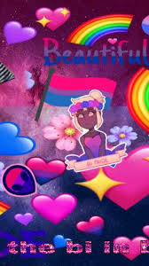 Design your everyday with removable bisexual flag wallpaper you'll love. Bi Wallpaper Enjpg