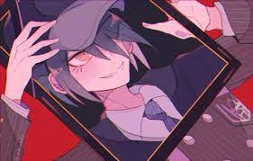 Kokichi layed beneath shuichi's body , a dark mix between red and pink lays on top of his pale white face. Pregame Shuichi Kagehara Shuichi Saihara Danganronpa Characters Anime Danganronpa