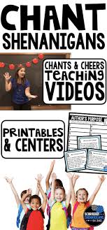 Increase Student Engagement With These Chants And Cheers In My New Series Of Chant Shenanigans In My Schroeder Teaching Videos Classroom Cheers Teacher Moments