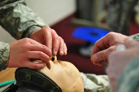 Spc. Lauren Ness, a signal support system specialist