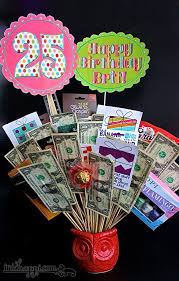 Birthday Gift Basket Ideas Birthday Gift Basket Idea With Free Printables Gift Card Bouquet Birthday Gift Baskets Creative Money Gifts