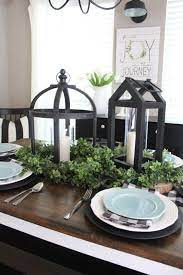 Beautiful Bright Lighting Ideas From Our Kirkland S Insiders Half Full Dining Room Table Centerpieces Dining Room Table Decor Dining Table Centerpiece