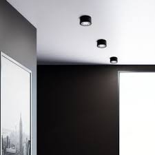 Flacher Decken Aufbau Spot Alu Schwarz Schwenkbar Inkl Led Modul 5w Warm Weiss 230v 230v Alu Deckenaufbauspot In 2020 Beleuchtung Decke Badbeleuchtung Beleuchtung