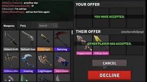 We update our mm2 value list frequently to reflect the latest values of every item and pet. Me Getting Peppermint And Yellow Seer For Beating The Best Mm2 Player Youtube