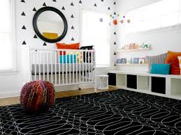 Pink geometric nursery floor rug kids floor by hawkerpeddler. The Great Rug Debacle C R A F T