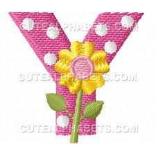 Cute communitywelcome to cute community! Free Embroidery Design Letter Y I Sew Free
