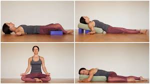 The following restorative yoga poses can be done individually, as a sequence, or in any order that suits your needs. Restorative Yoga Sequence Ekhart Yoga