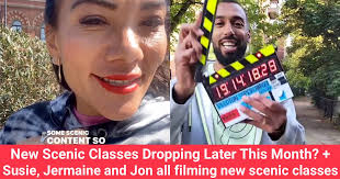 New Peloton scenic classes this month + Susie Chan, Jon Hosking, Jermaine  Johnson all filming new Peloton scenic classes