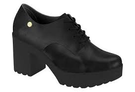 Sapato Moleca Oxford Feminino Solado Tratorado Moda Feminina Magazine Luiza