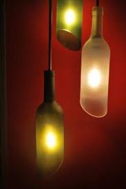 Are light fixtures recyclable waste materials. Vin Du Lumiere Tutorial From Co Oproduct Org The Site Is A Web Portal That Shows You How To Creatively Reuse Wine Bottle Lamp Bottle Lamp Glass Bottle Diy
