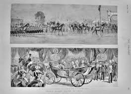 Prince Albert Victor in India. 1889.
