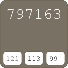 Mccormick Paints 445 Gunston Hall 797163 Hex Color Code