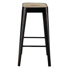 Tabouret De Bar Indus En Manguier Et Metal Tabouret De Bar Tabourets De Bar Modernes Tabouret De Bar Industriel