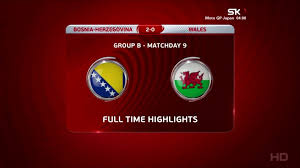 The uefa euro 2020 qualifying tournament was a football competition that was played from march 2019 to november 2020 to determine the 24 uefa member men's. European Qualifiers Bih 2 0 Wales Video Dailymotion
