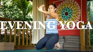 This evening video focuses on twists and forward bends for flexible hips, back, and legs. 10 Min Evening Yoga Flow Stretch And Relax E02 Yoga Routine Youtube