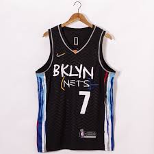 30 years ago the new jersey nets found a new look. Kevin Durant 7 Brooklyn Nets 2021 City Edition Black Jersey