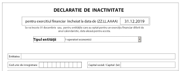 Deși criza epidemiologică actuală se prelungește în noul an, autoritățile nu iau, momentan, în calcul stabilirea altui termen decât cel obișnuit. DeclaraÈ›ia De Inactivitate Pentru Anul 2019 Formular Anaf 2020 Blog Contabilitate