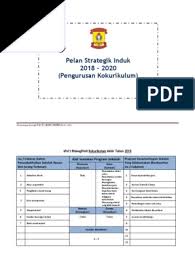 Boey published on july 21, 2014. Pelan Strategik Kokurikulum 2018 2020