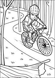 This drawing is made by. Martin On Twitter Mountain Bike Coloring Page For The Kids