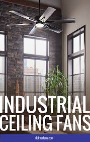 Indoor/outdoor matte black ceiling fan with dark walnut balsa blades, dc motor and remote control. Designed To Create An Abundant Breeze Over Large Open Areas Our Selection Of Industrial Ceiling Fans Ar Commercial Ceiling Fans Industrial Ceiling Ceiling Fan