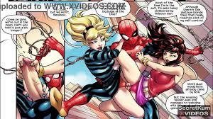 Spider-Man - Our Valentine - Marvel Superhero Threesome - FAPCAT