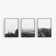 Black And White Framed Wall Art Set Abstract Prints Contemporary Print Set Of 3 Prints Digital Etsy Framed Wall Art Sets Black And White Wall Art Printable Wall Art
