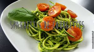 Spaghettis De Courgettes Crues Spaghetti De Courgette Courgette Crue Courgette Recette Rapide